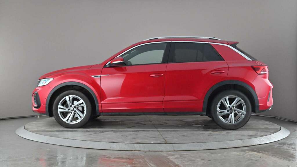 Volkswagen T-Roc 1.5 Tsi R-line Dsg 2024 WL24AMO Red #4