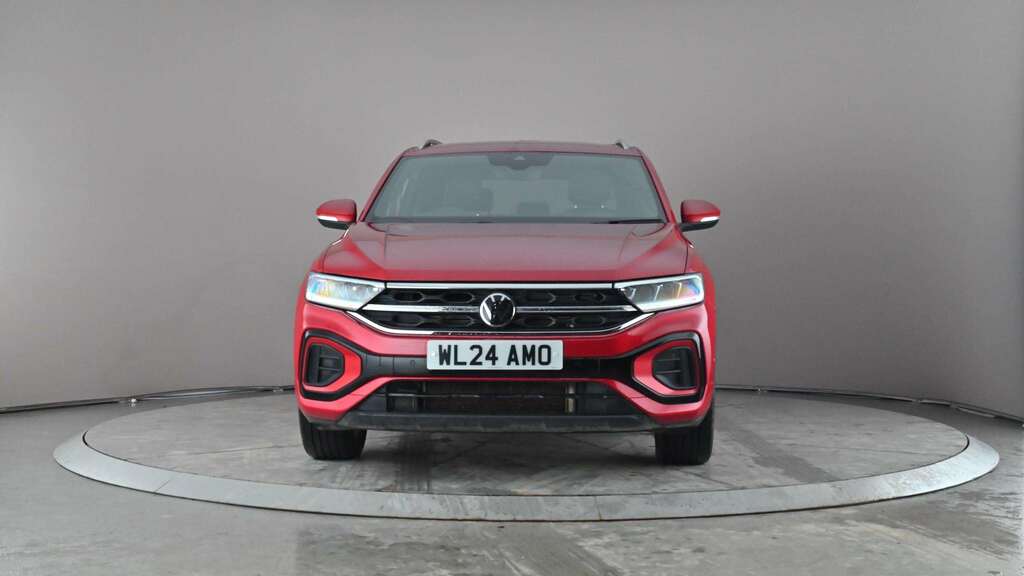 Volkswagen T-Roc 1.5 Tsi R-line Dsg 2024 WL24AMO Red #2