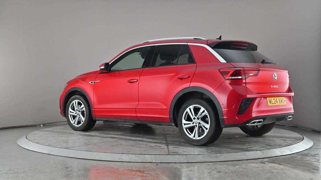 Volkswagen T-Roc 1.5 Tsi R-line Dsg 2024 WL24AMO Red #5