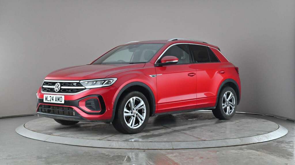 Volkswagen T-Roc 1.5 Tsi R-line Dsg 2024 WL24AMO Red #3