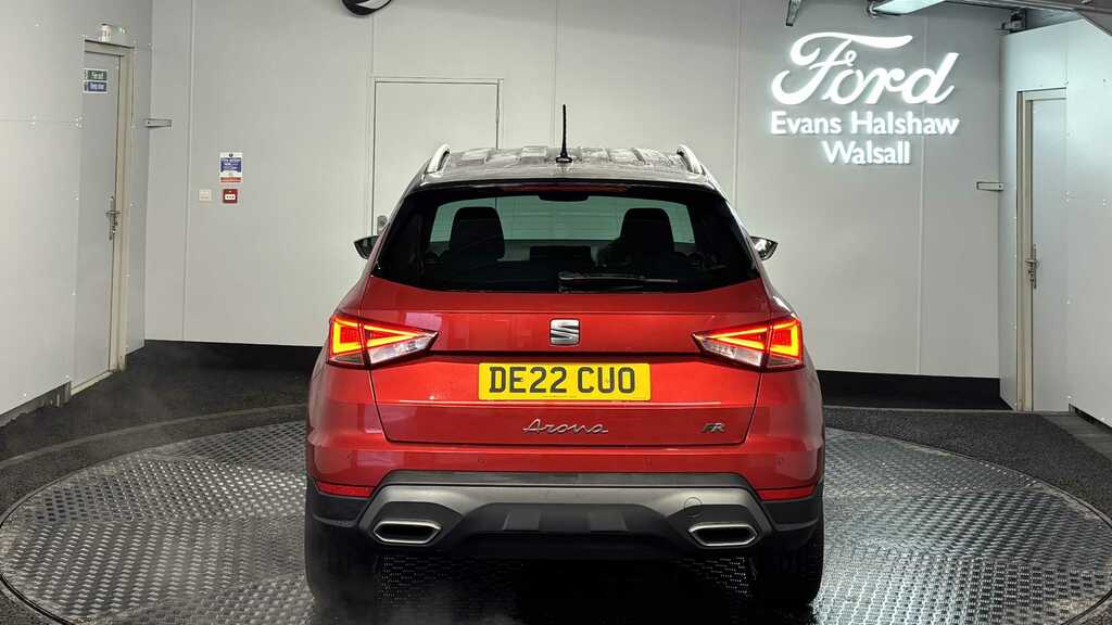 Seat Arona 1.0 Tsi 110 Fr Dsg 2022 DE22CUO Red #6