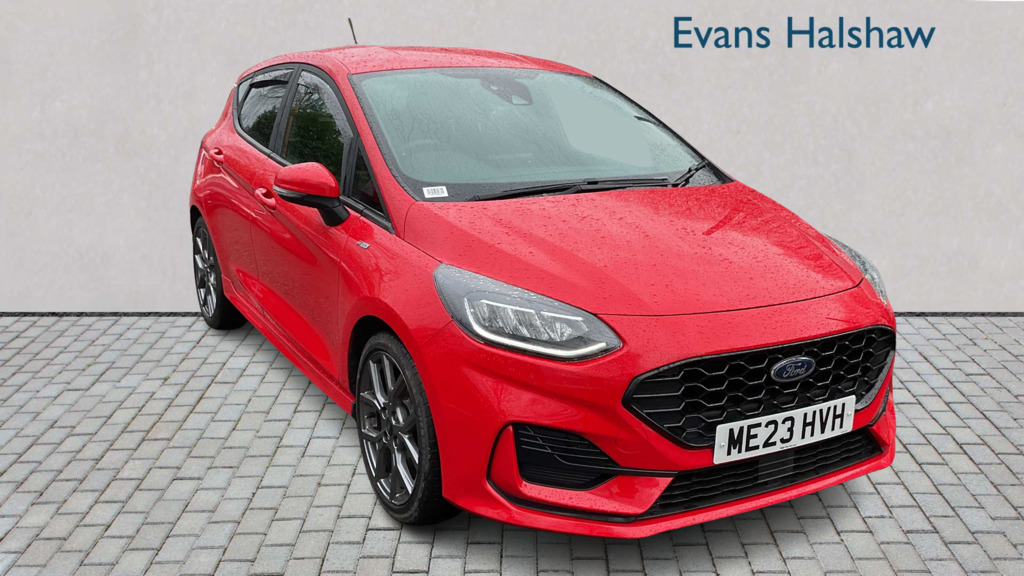 Ford Fiesta 1.0 Ecoboost St-line 2023 Red