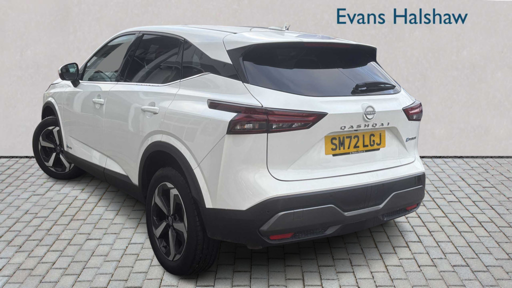 Nissan Qashqai 1.5 E-power N-connecta 2022 SM72LGJ White #3