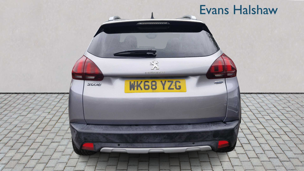 Peugeot 2008 1.2 Puretech 110 Allure Eat6 2019 WK68YZG Grey #6