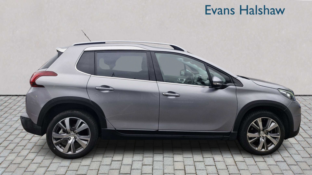 Peugeot 2008 1.2 Puretech 110 Allure Eat6 2019 WK68YZG Grey #4