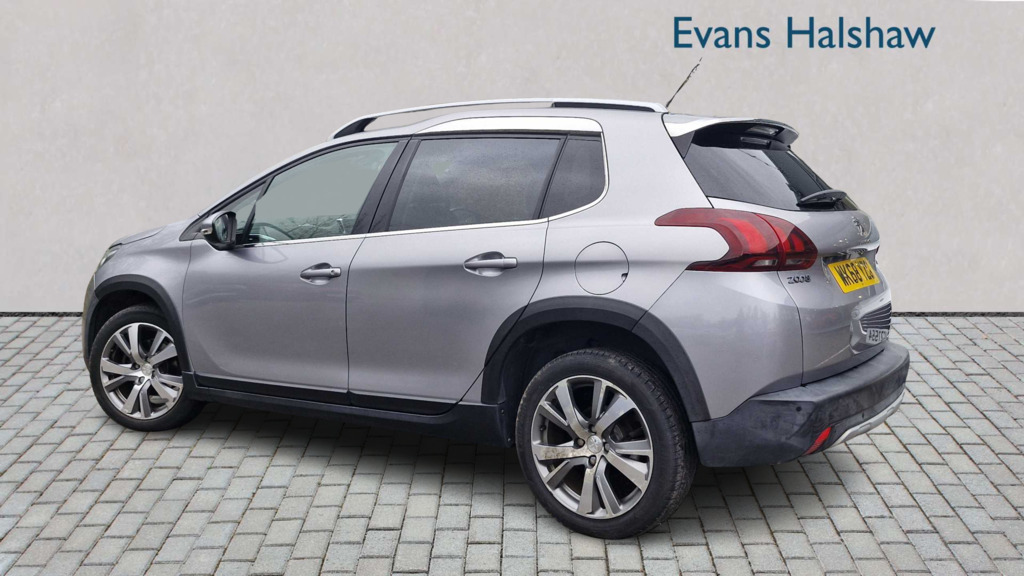 Peugeot 2008 1.2 Puretech 110 Allure Eat6 2019 WK68YZG Grey #3
