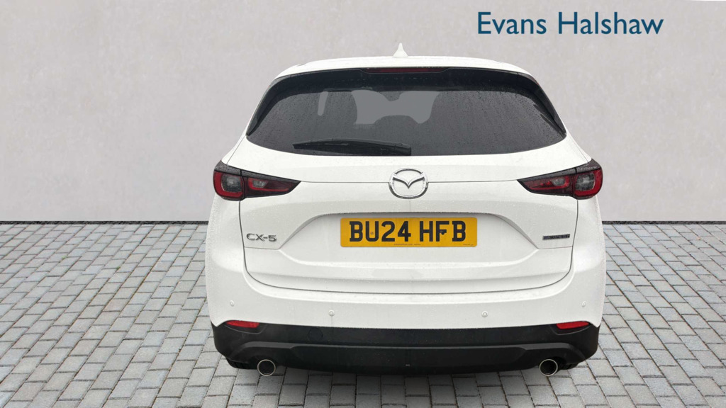 Mazda CX-5 2.0 E-skyactiv G Mhev Centre-line 2024 BU24HFB White #4