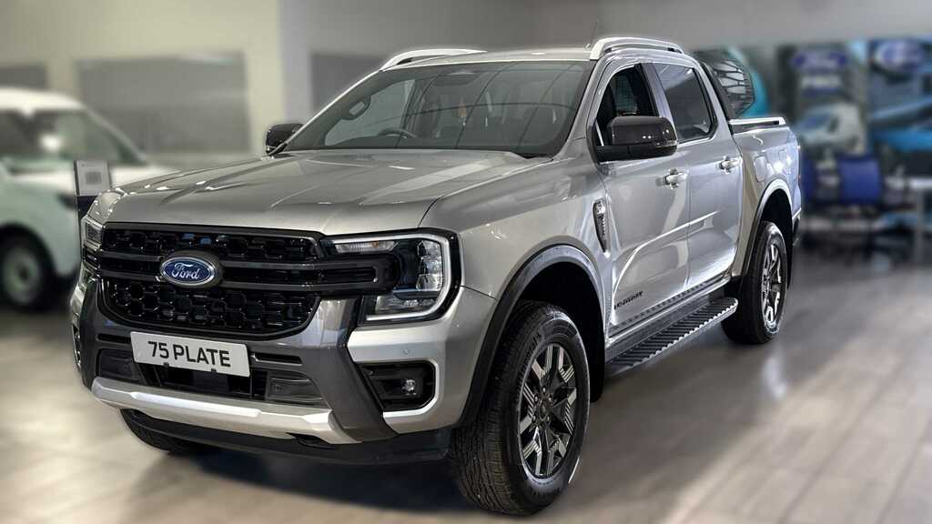 Ford Ranger Pick Up Dcab Wildtrak 2.3 Ecoboost Phev 281 Silver #2