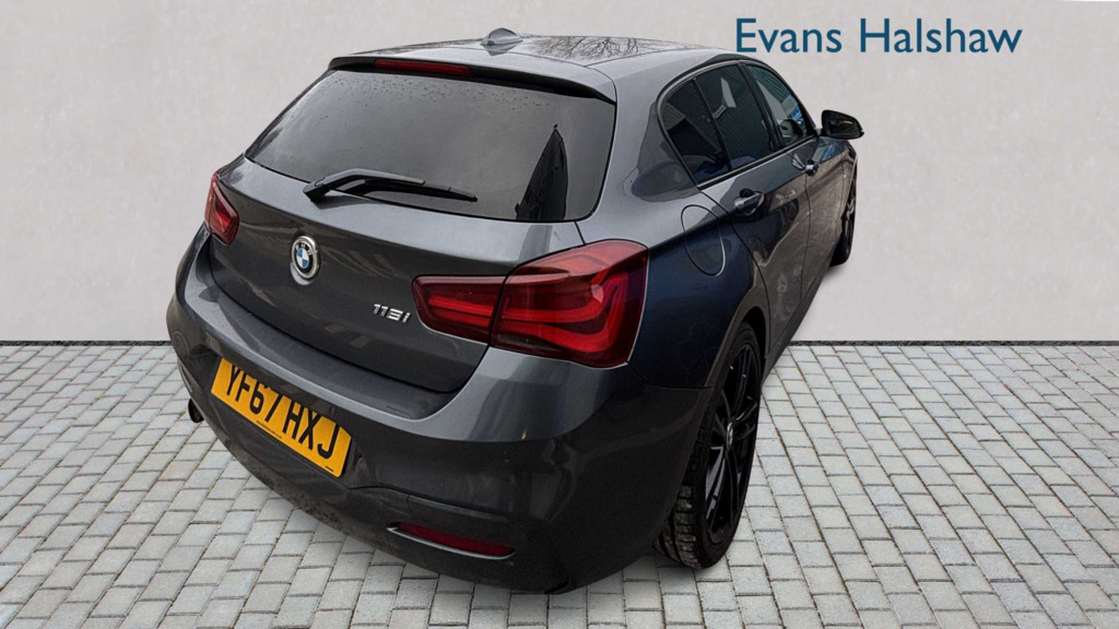 BMW 1 Series 118I 1.5 M Sport Shadow Edition 2017 YF67HXJ Grey #4