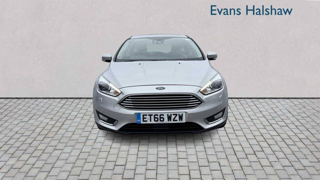Ford Focus 1.5 Tdci 120 Titanium X Navigation 2017 ET66WZW Silver #2