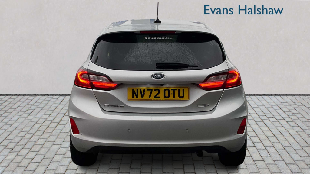 Ford Fiesta 1.0 Ecoboost Titanium X 2023 NV72OTU Silver #5