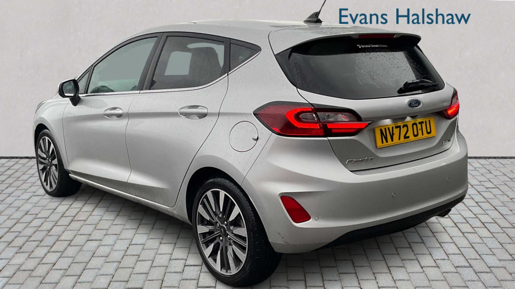 Ford Fiesta 1.0 Ecoboost Titanium X 2023 NV72OTU Silver #2