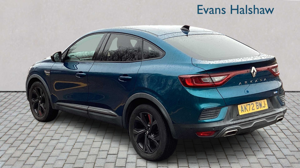 Renault Arkana 1.6 E-tech Hybrid 145 R.s. Line 2022 AK72BWJ Blue #5