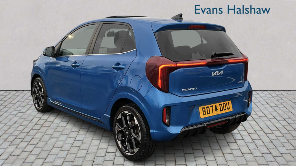 Kia Picanto 1.2 Gt-line S 2024 Blue #2