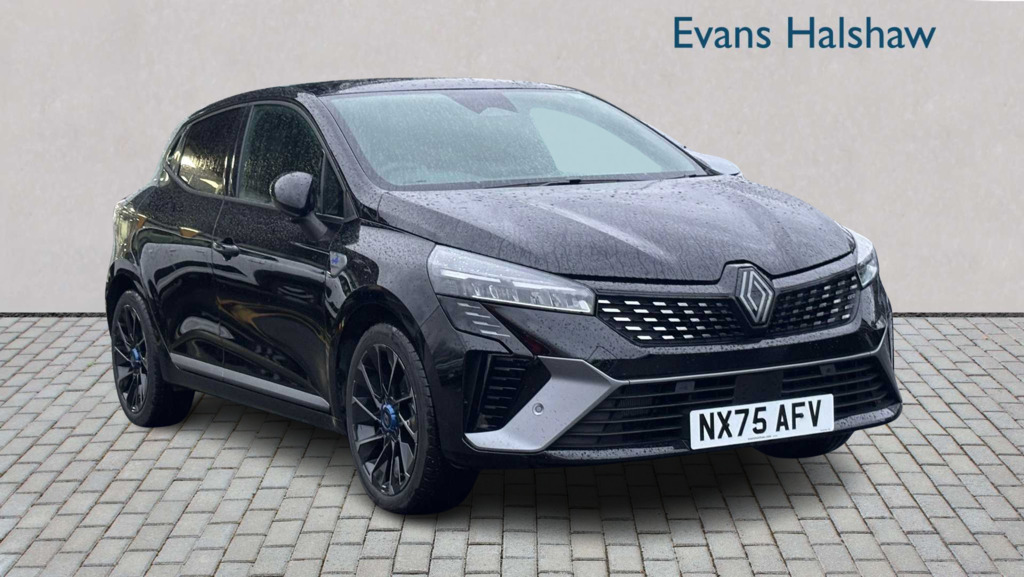 Renault Clio 1.6 E-tech Full Hybrid 145 Esprit Alpine NX75AFV Black