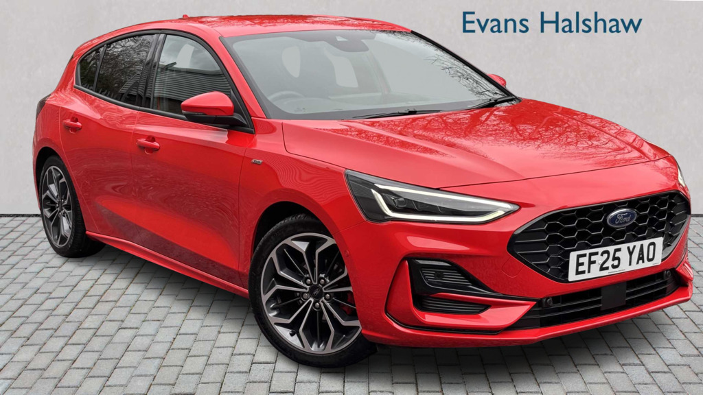Ford Focus 1.0 Ecoboost Hybrid Mhev 155 St-line X 20 Red