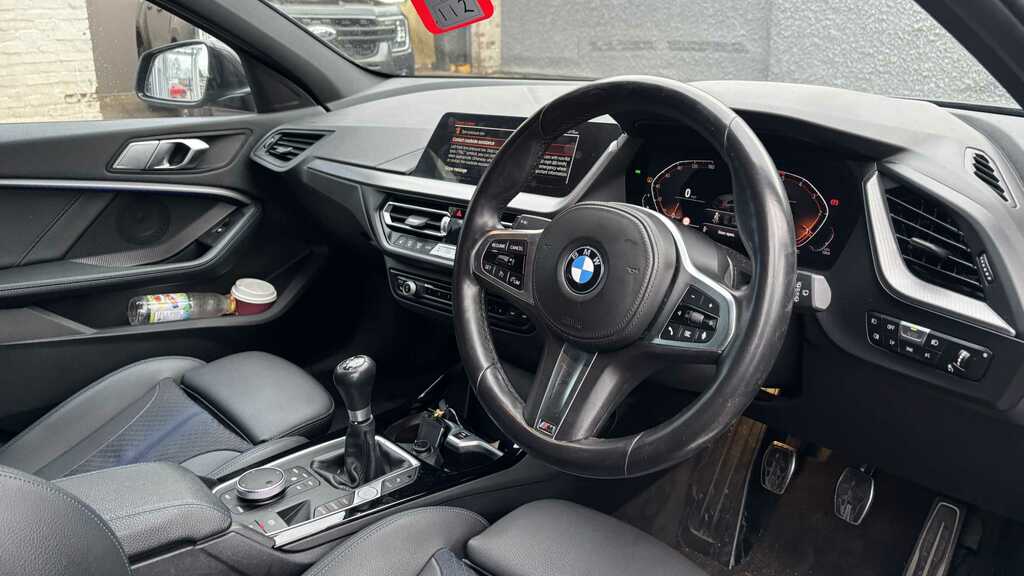 BMW 1 Series 116D M Sport Live Cockpit Professional 2023 CV23KJE Black #5
