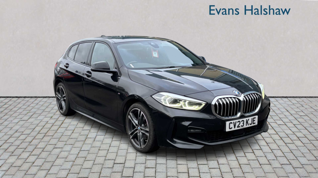 BMW 1 Series 116D M Sport Live Cockpit Professional 2023 Black