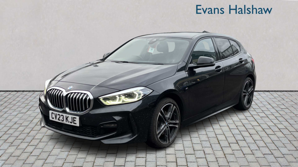 BMW 1 Series 116D M Sport Live Cockpit Professional 2023 CV23KJE Black #2