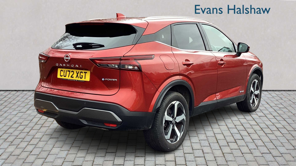 Nissan Qashqai 1.5 E-power N-connecta 2022 CU72XGT Red #3