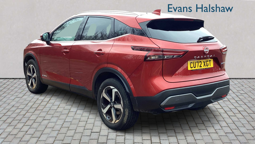 Nissan Qashqai 1.5 E-power N-connecta 2022 CU72XGT Red #5