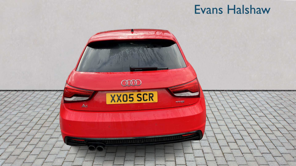 Audi A1 1.4 Tfsi 150 Black Edition Nav S Tronic 2018 DK18LCU Red #2