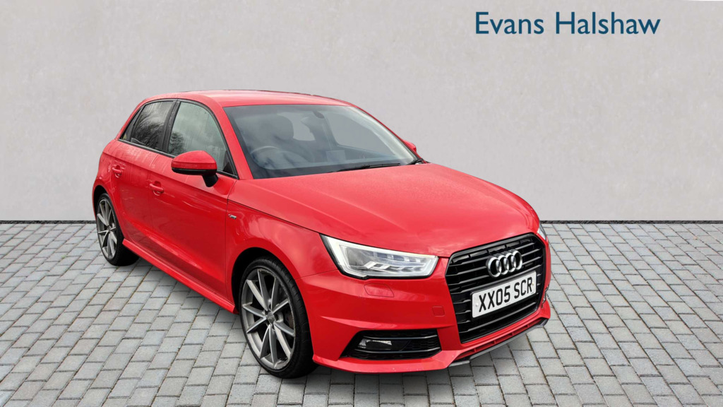 Audi A1 1.4 Tfsi 150 Black Edition Nav S Tronic 2018 Red