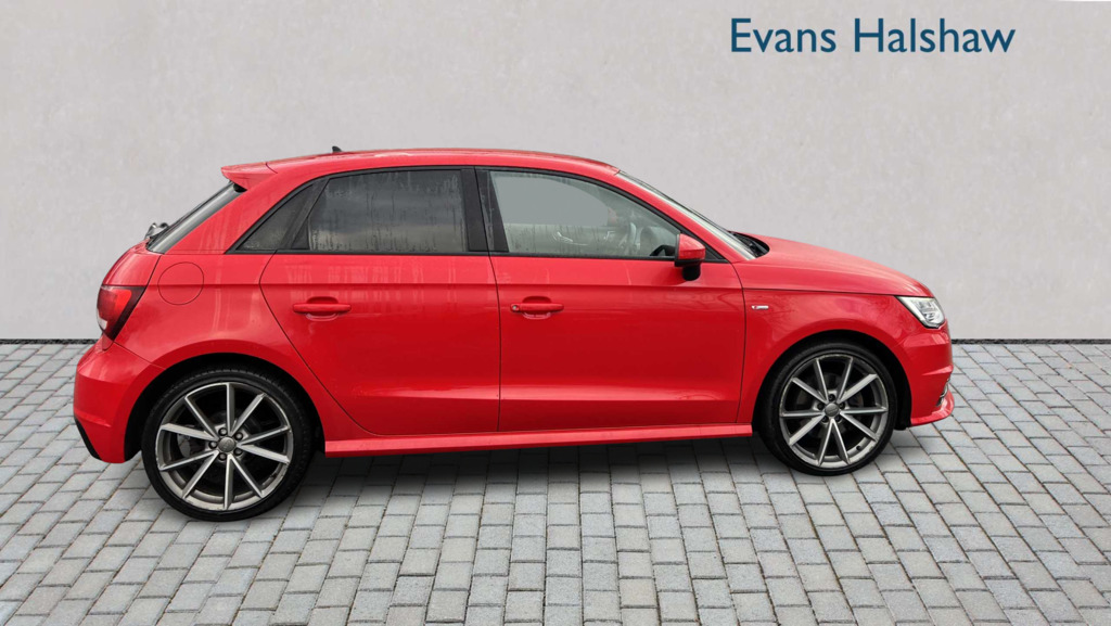Audi A1 1.4 Tfsi 150 Black Edition Nav S Tronic 2018 DK18LCU Red #3