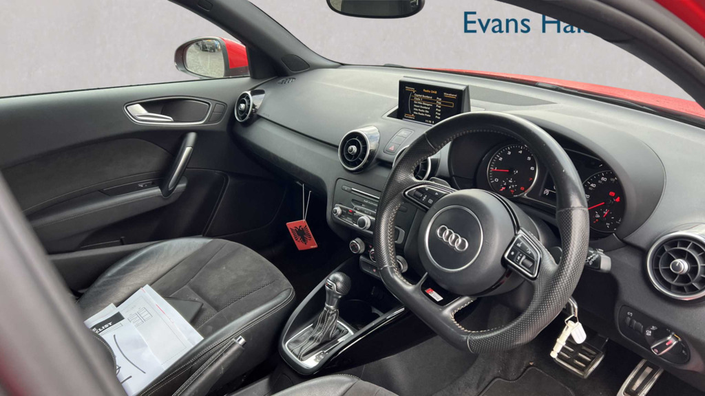 Audi A1 1.4 Tfsi 150 Black Edition Nav S Tronic 2018 DK18LCU Red #5