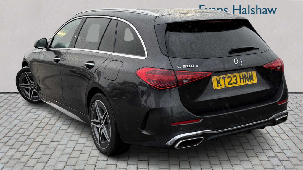 Mercedes-Benz C Class C300e Amg Line Premium Plus 9G-tronic 2023 KT23HNM Grey #2