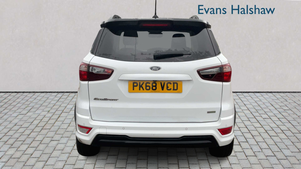 Ford Ecosport 1.0 Ecoboost 125 St-line 2018 PK68VCD White #5
