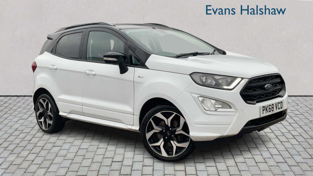 Ford Ecosport 1.0 Ecoboost 125 St-line 2018 White