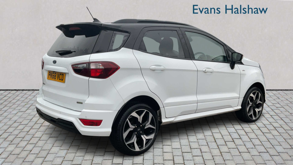 Ford Ecosport 1.0 Ecoboost 125 St-line 2018 PK68VCD White #2