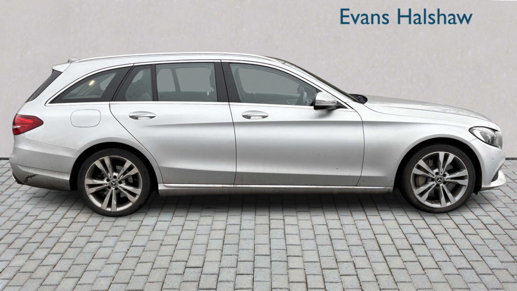 Mercedes-Benz C Class C350e Sport Premium 2018 Silver #3