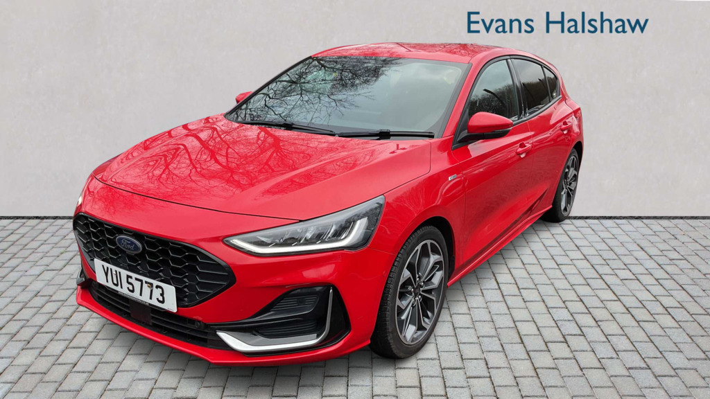 Ford Focus 1.5 Ecoblue St-line Vignale 2022 YUI5773 Red #2