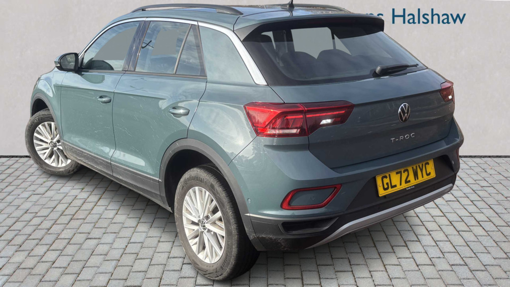Volkswagen T-Roc 1.5 Tsi Life Dsg 2023 GL72WYC Blue #3