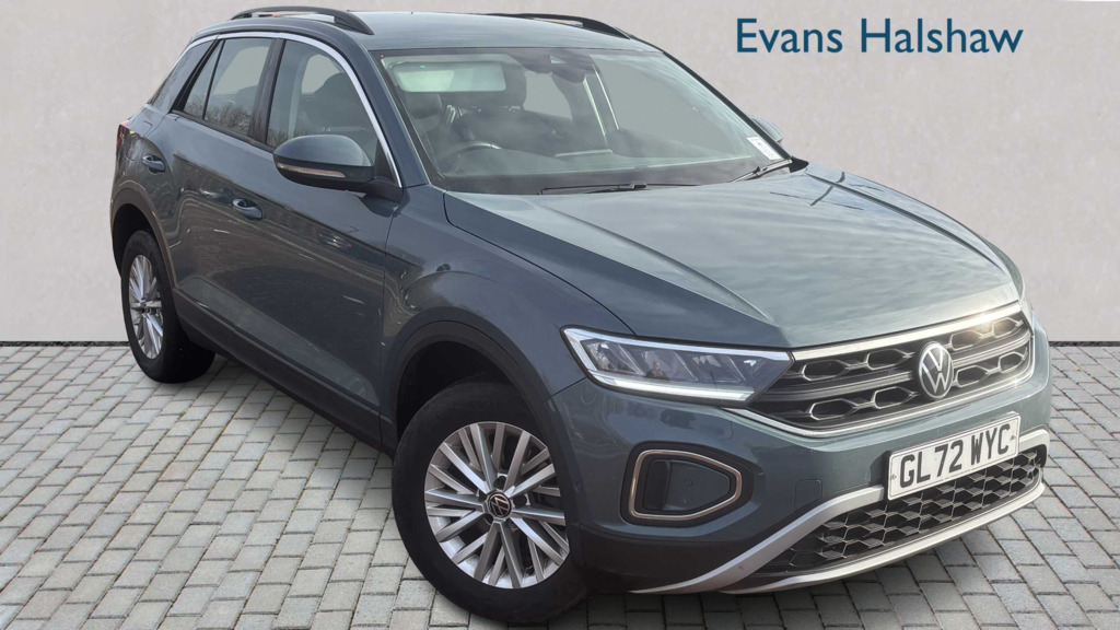 Volkswagen T-Roc 1.5 Tsi Life Dsg 2023 Blue