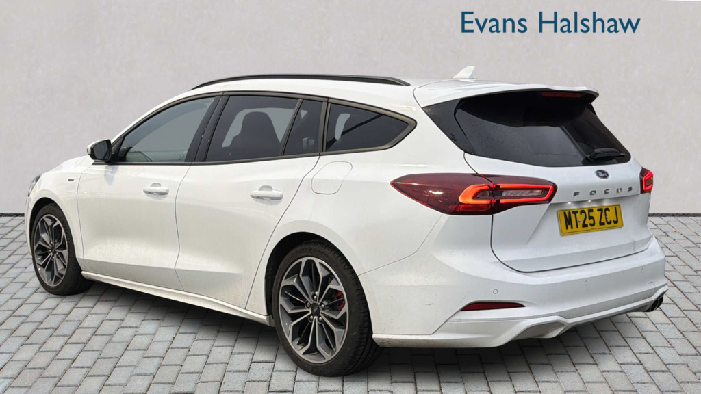 Ford Focus 1.0 Ecoboost Hybrid Mhev 155 St-line X 20 MT25ZCJ White #2