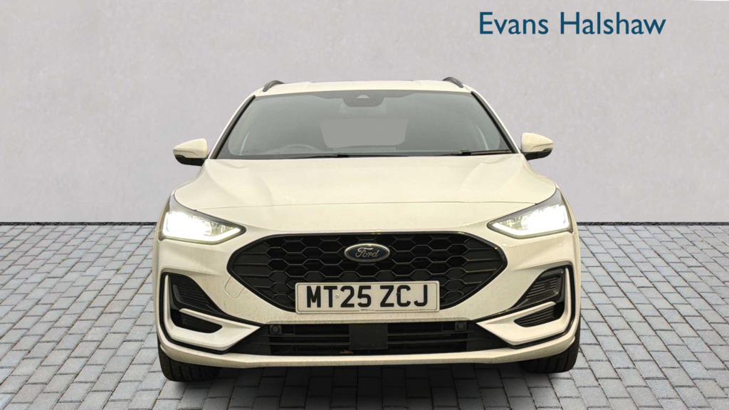 Ford Focus 1.0 Ecoboost Hybrid Mhev 155 St-line X 20 MT25ZCJ White #4