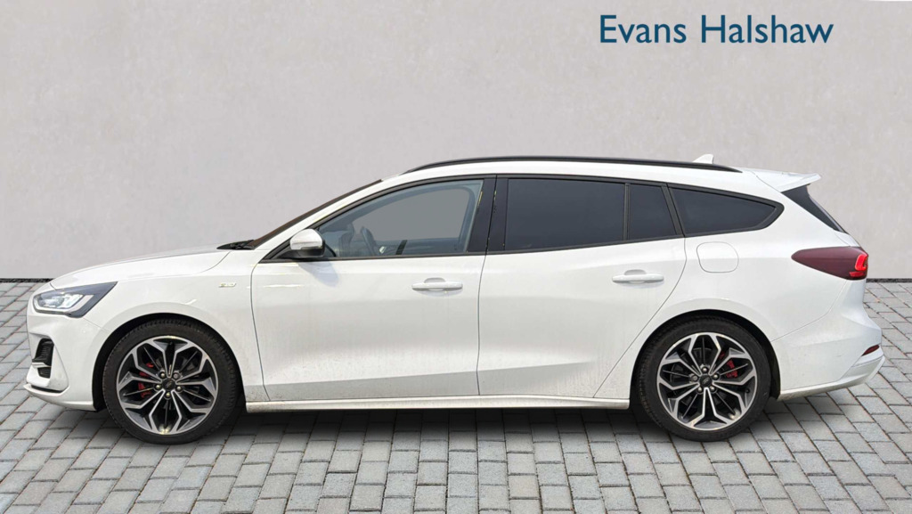 Ford Focus 1.0 Ecoboost Hybrid Mhev 155 St-line X 20 MT25ZCJ White #3
