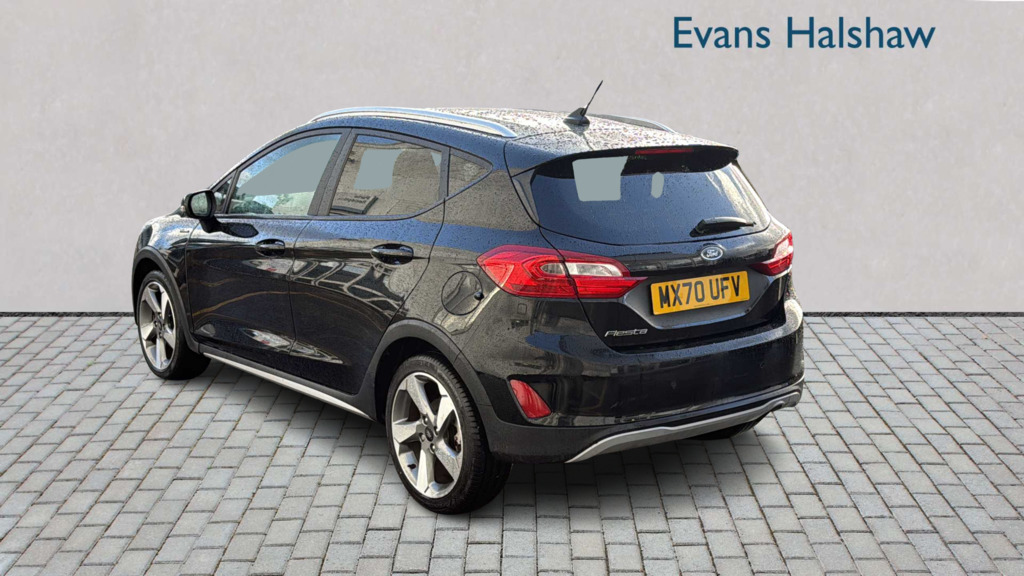 Ford Fiesta 1.0 Ecoboost 125 Active X 2020 MX70UFV Black #2