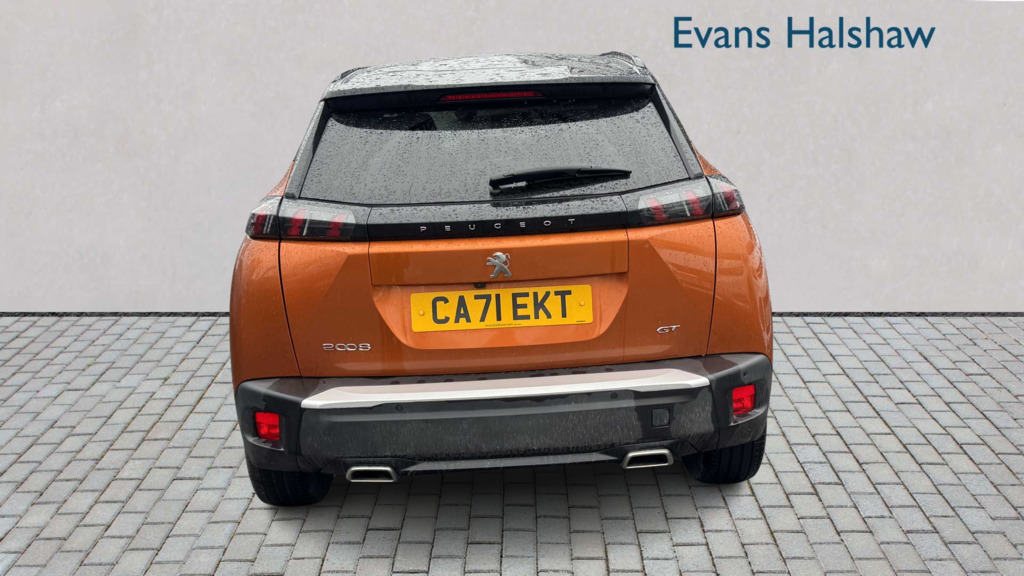 Peugeot 2008 1.2 Puretech 130 Gt Eat8 2021 CA71EKT Orange #4