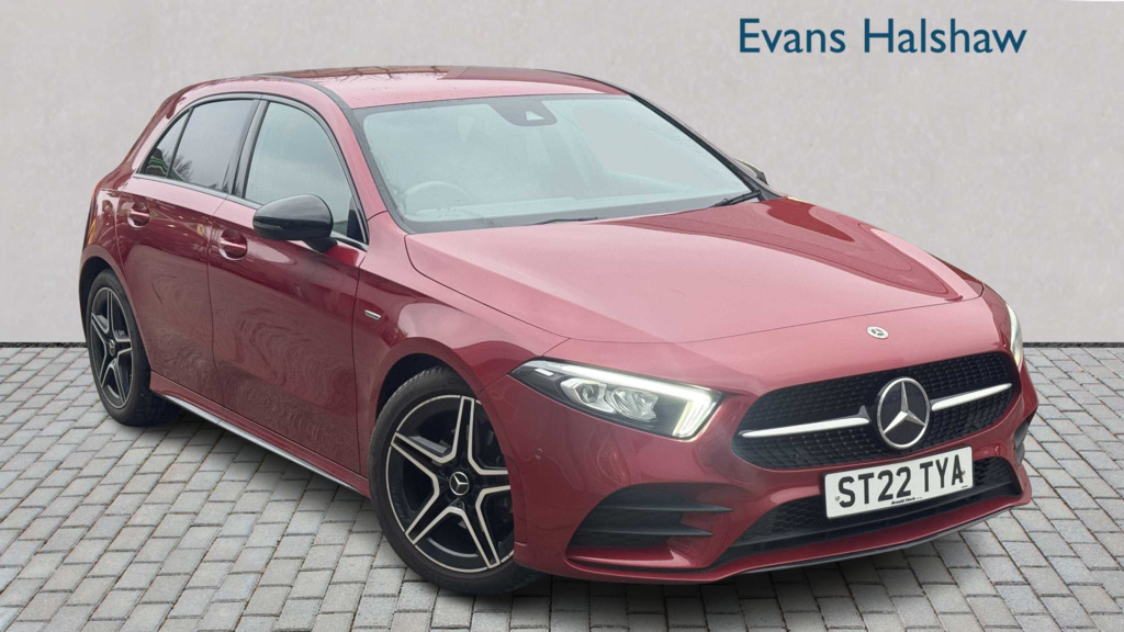 Mercedes-Benz A Class A180d Amg Line Executive Edition 2022 Red