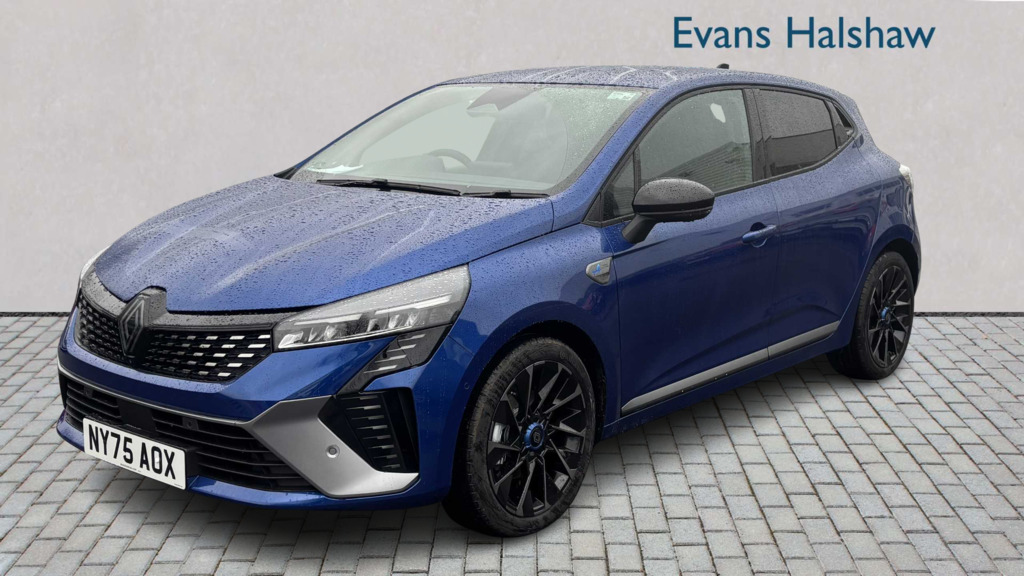 Renault Clio 1.6 E-tech Fh 145 Iconic Esprit Alpine 20 NY75AOX Blue #3