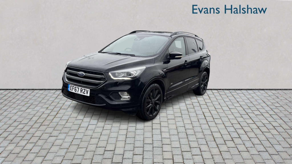 Ford Kuga 2.0 Tdci 180 St-line X 2018 EF67RZV Black #2