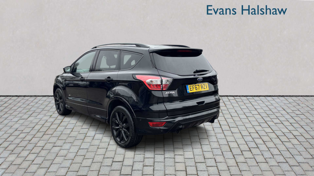Ford Kuga 2.0 Tdci 180 St-line X 2018 EF67RZV Black #3