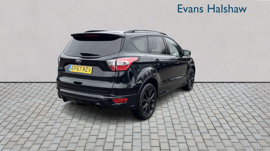 Ford Kuga 2.0 Tdci 180 St-line X 2018 EF67RZV Black #4