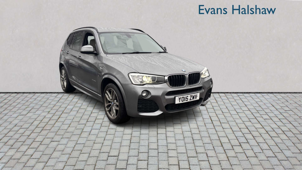 BMW X3 Xdrive20d M Sport Step 2015 Grey