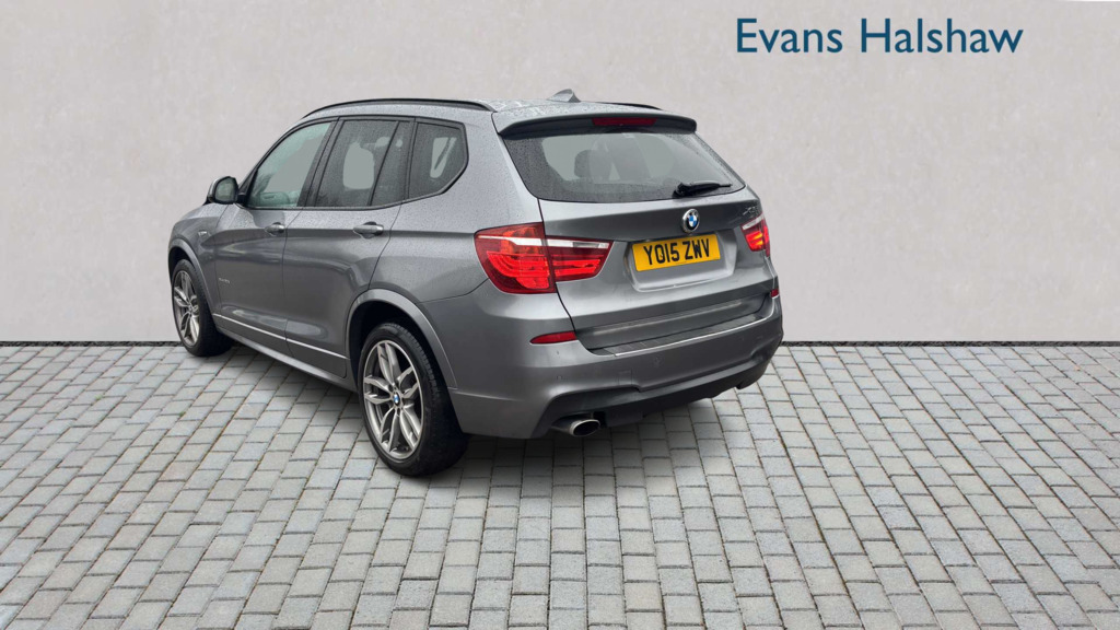 BMW X3 Xdrive20d M Sport Step 2015 YO15ZWV Grey #3