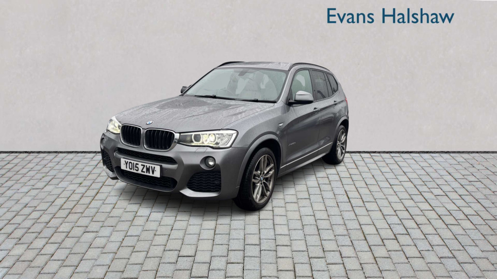 BMW X3 Xdrive20d M Sport Step 2015 YO15ZWV Grey #2